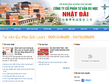 Tablet Screenshot of duhoc-dailoan.com